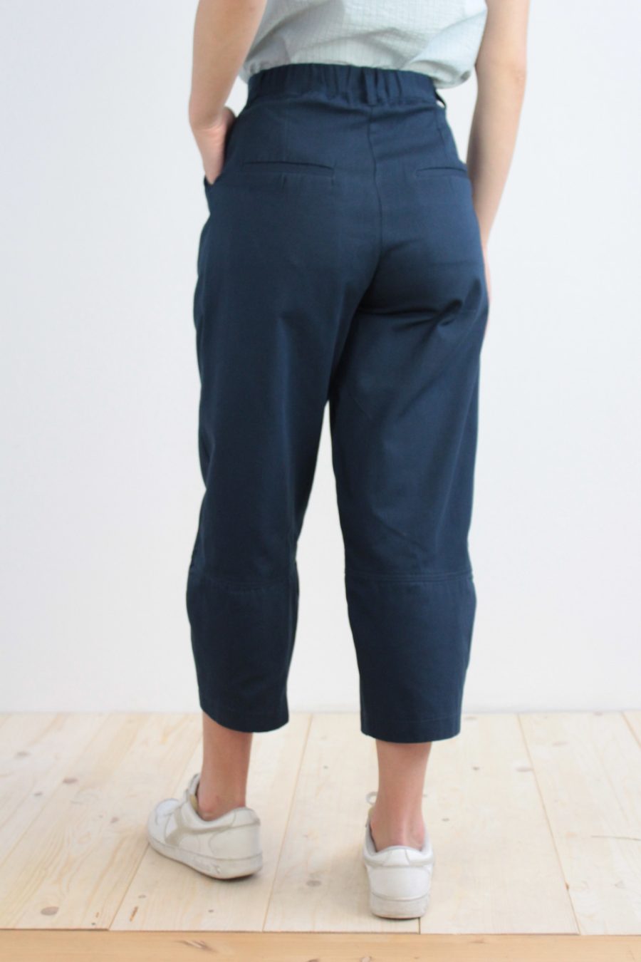 Pantalone Baggy in cotone operato - Image 3