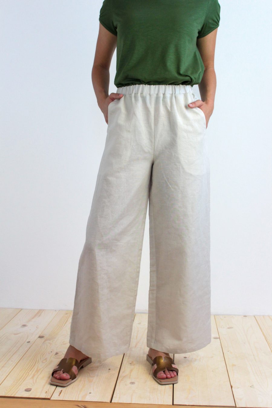 Pantalone Galanga in misto lino e cotone - Image 2