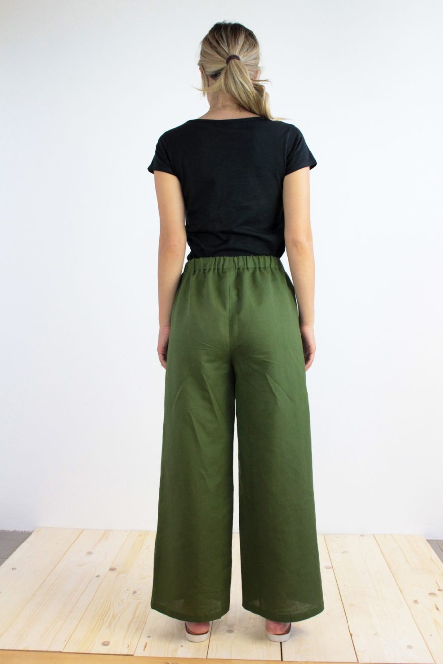 Pantalone Galanga in misto lino e cotone - immagine 3