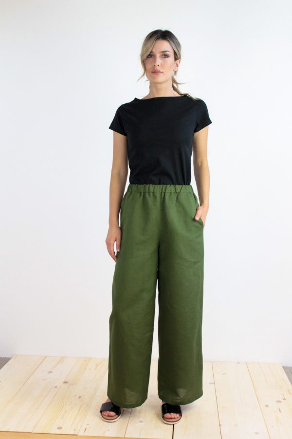 Pantalone Galanga in misto lino e cotone