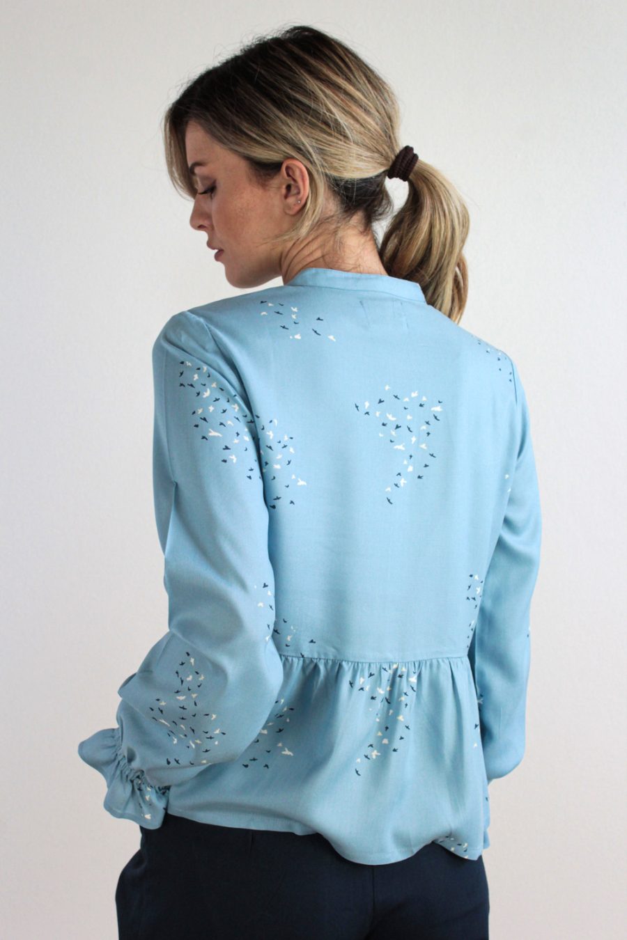 Camicia Cipressina in viscosa stampata - Image 3