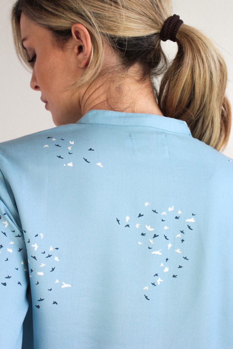 Camicia Cipressina in viscosa stampata - Image 4