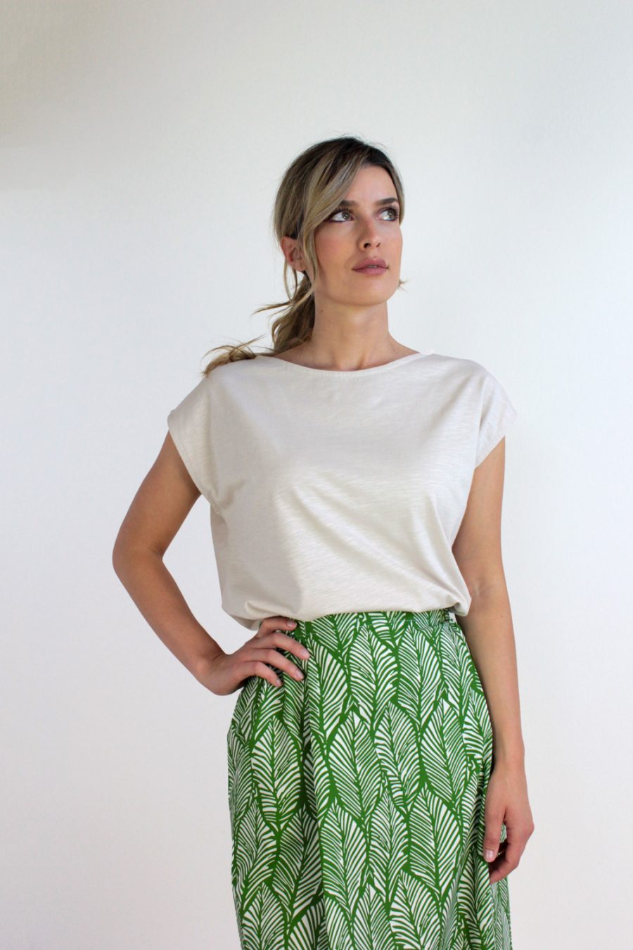 T-shirt Alessia in jersey di cotone biologico - Image 2