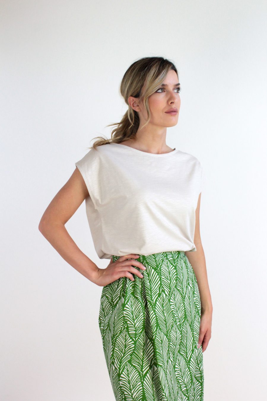 T-shirt Alessia in jersey di cotone biologico - Image 3