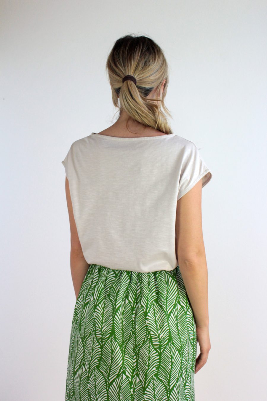 T-shirt Alessia in jersey di cotone biologico - Image 4