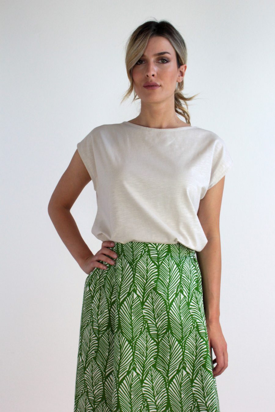 T-shirt Alessia in jersey di cotone biologico