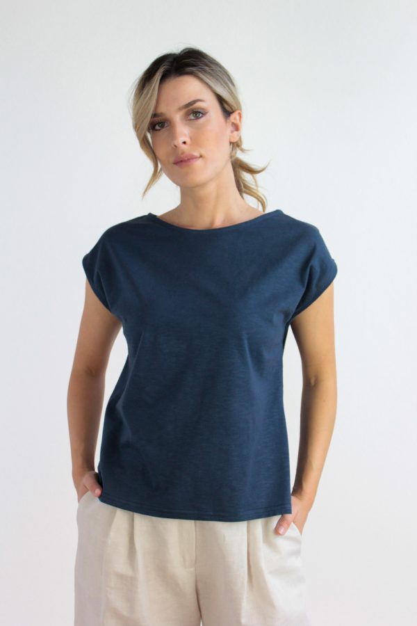 T-shirt Alessia in jersey di cotone biologico