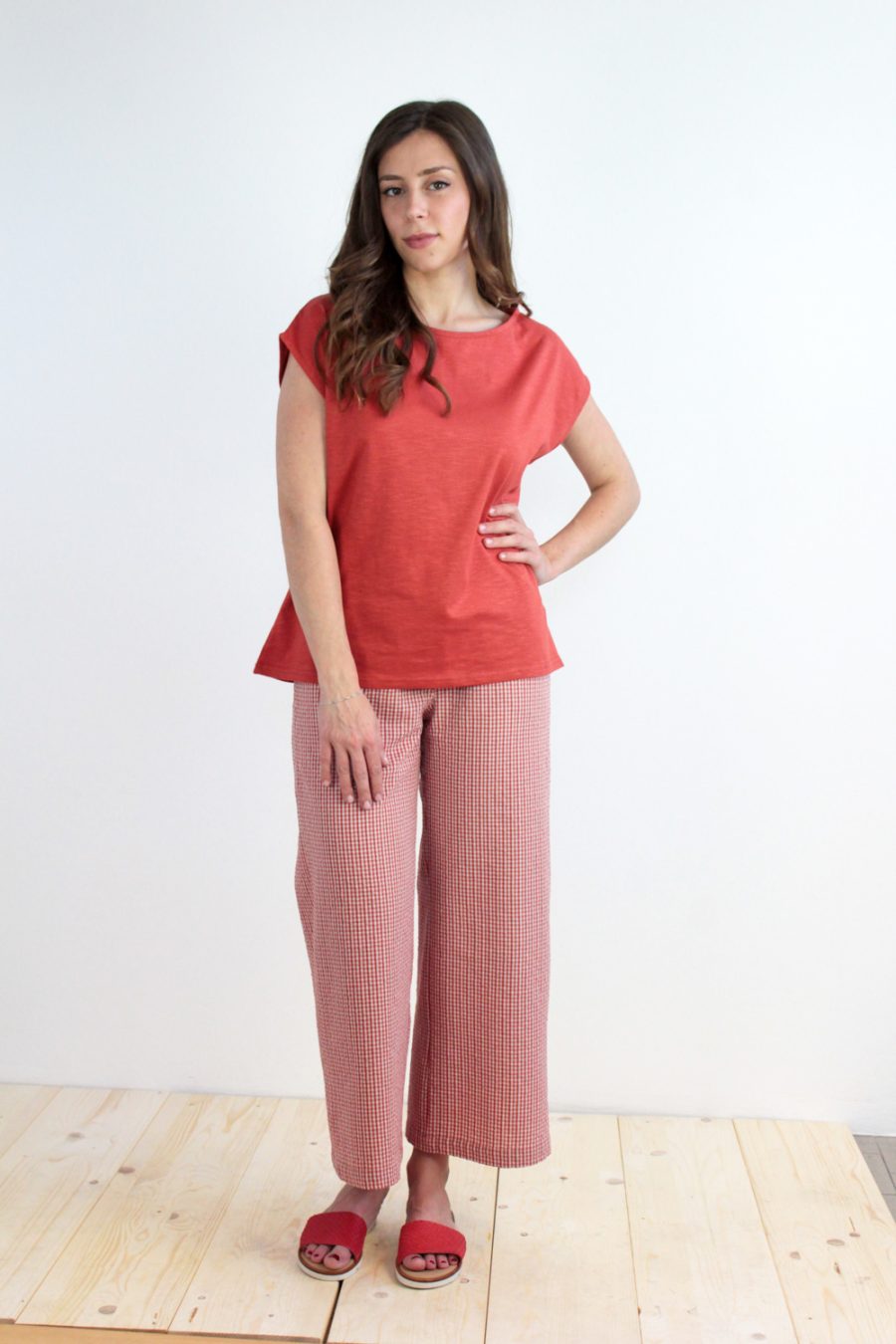 T-shirt Alessia in jersey di cotone biologico