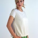 T-shirt Olivo in jersey di cotone biologico - Image 2