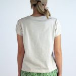 T-shirt Olivo in jersey di cotone biologico - Image 4