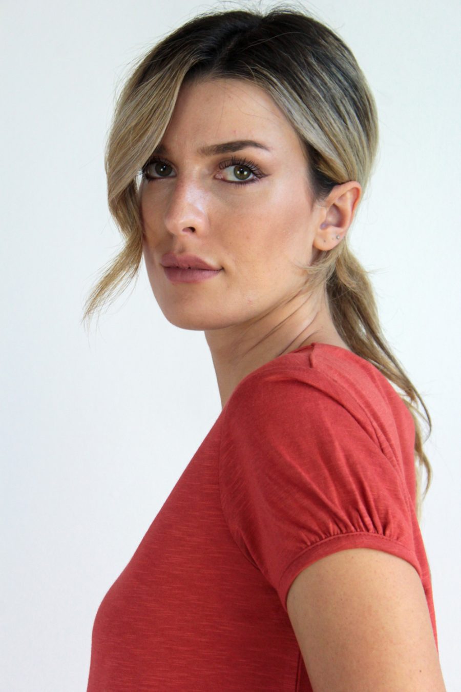 T-shirt Olivo in jersey di cotone biologico - Image 3
