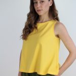 Top Palma in jersey di cotone biologico stretch - Image 2