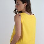 Top Palma in jersey di cotone biologico stretch - Image 3