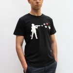 T-shirt Peace Army - immagine 2