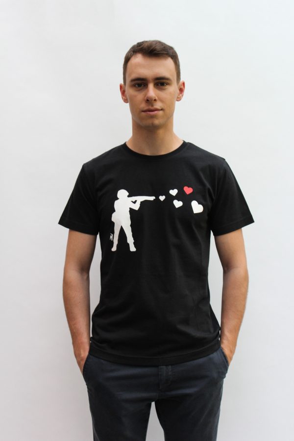 T-shirt Peace Army