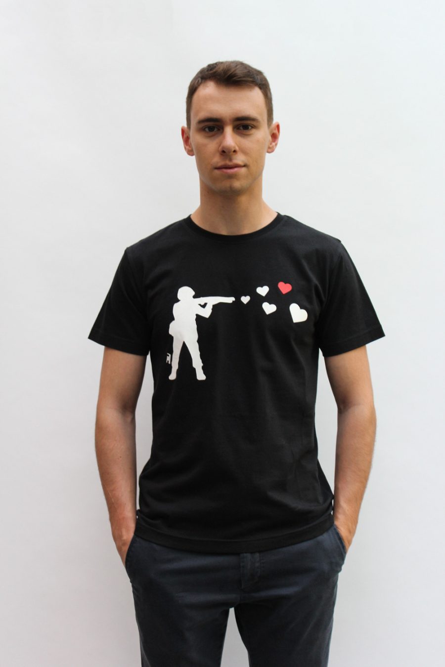 T-shirt Peace Army