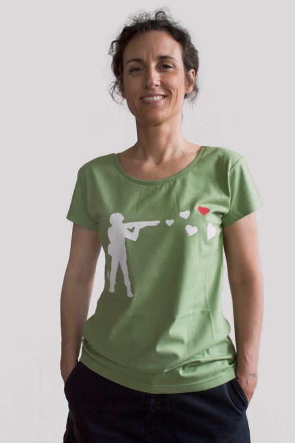T-shirt donna Peace Army
