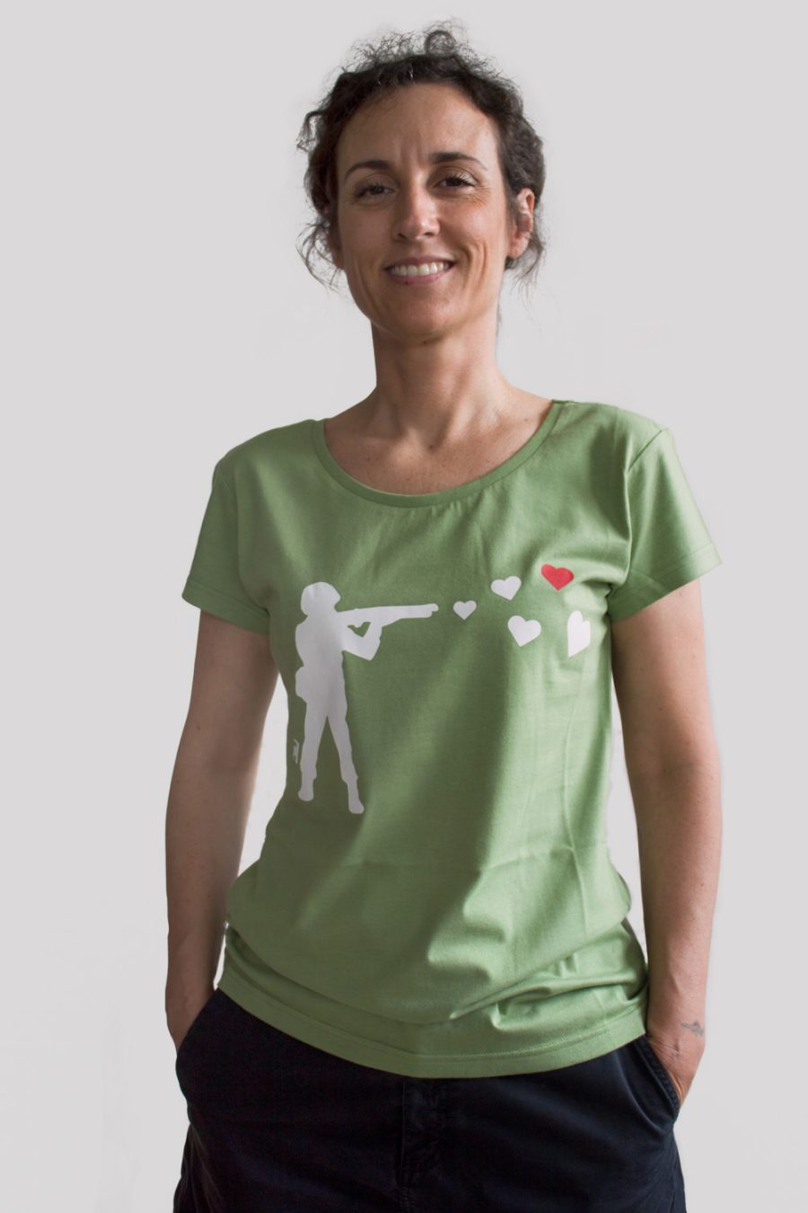 T-shirt donna Peace Army
