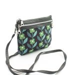 Borsa mini due tasche Fioritura