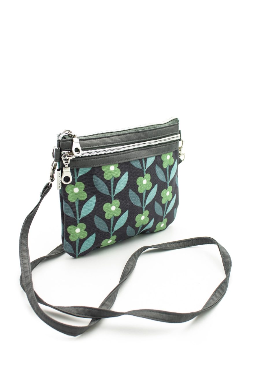 Borsa mini due tasche Fioritura