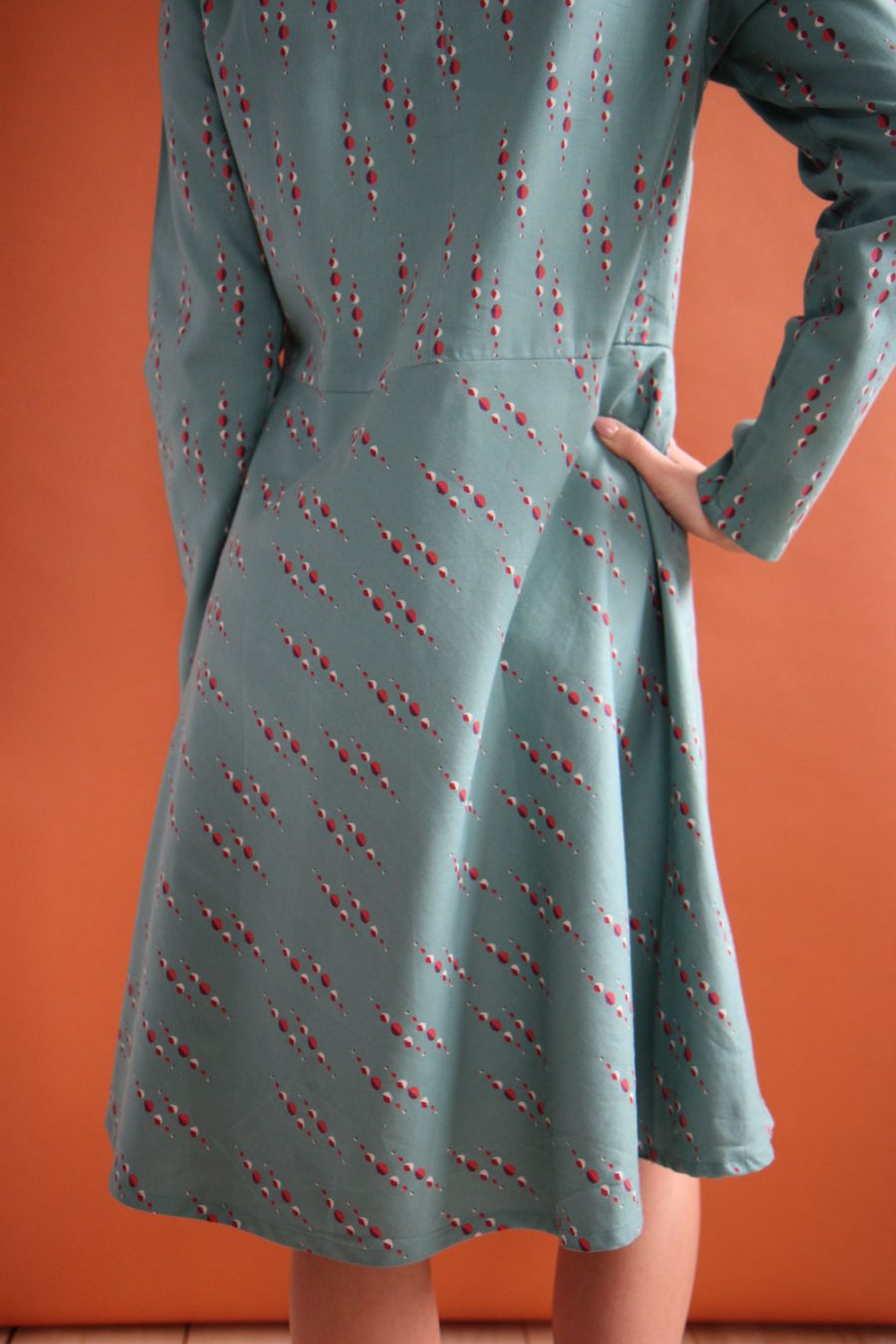 Abito Poppy in cotone stampato - immagine 2