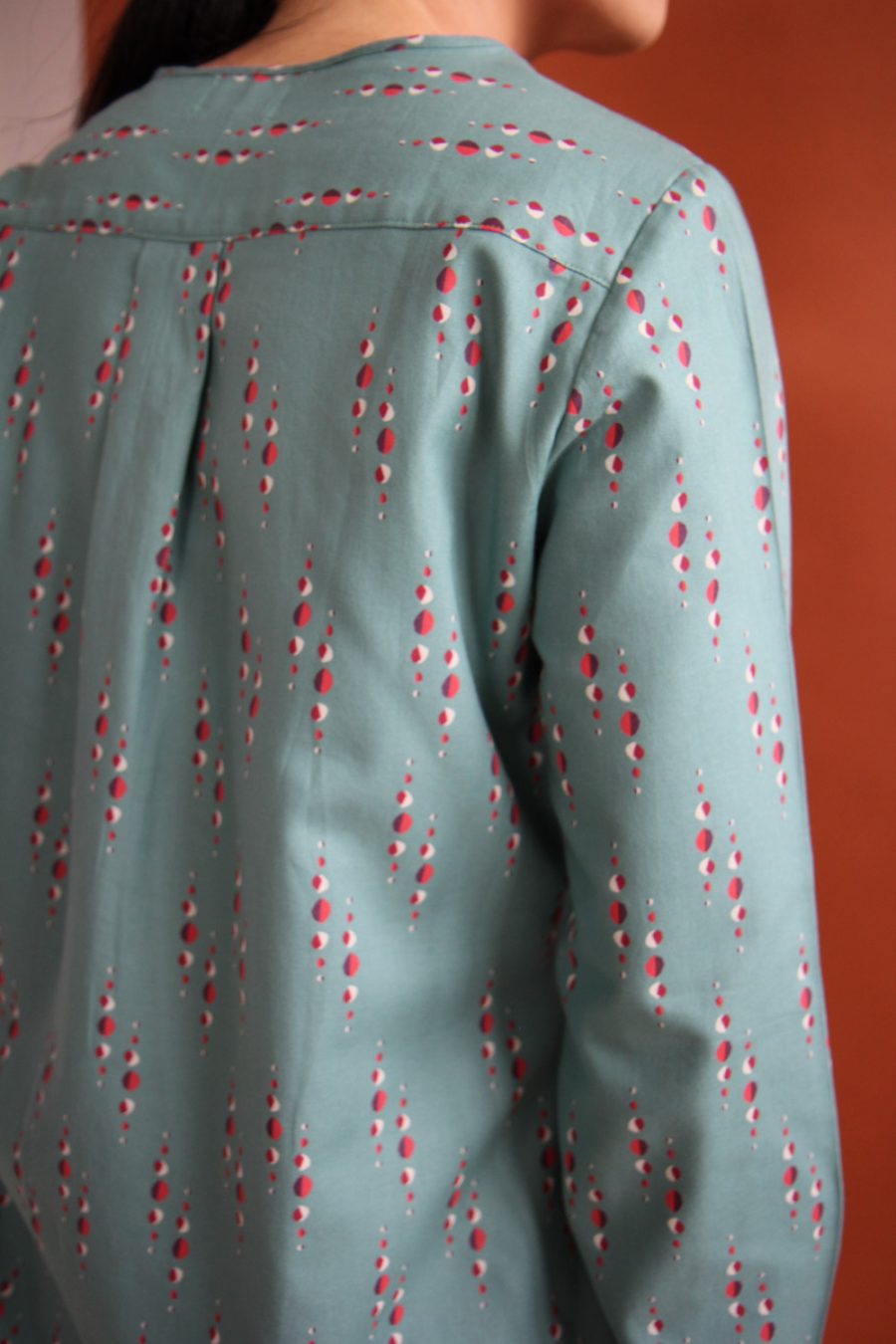 Camicia Oriana in cotone stampato - immagine 3