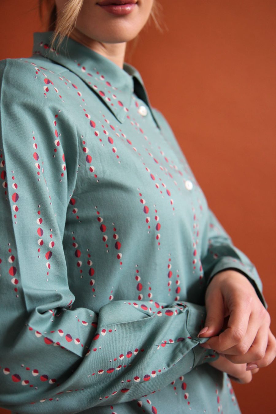 Camicia Mila in cotone stampato - immagine 3