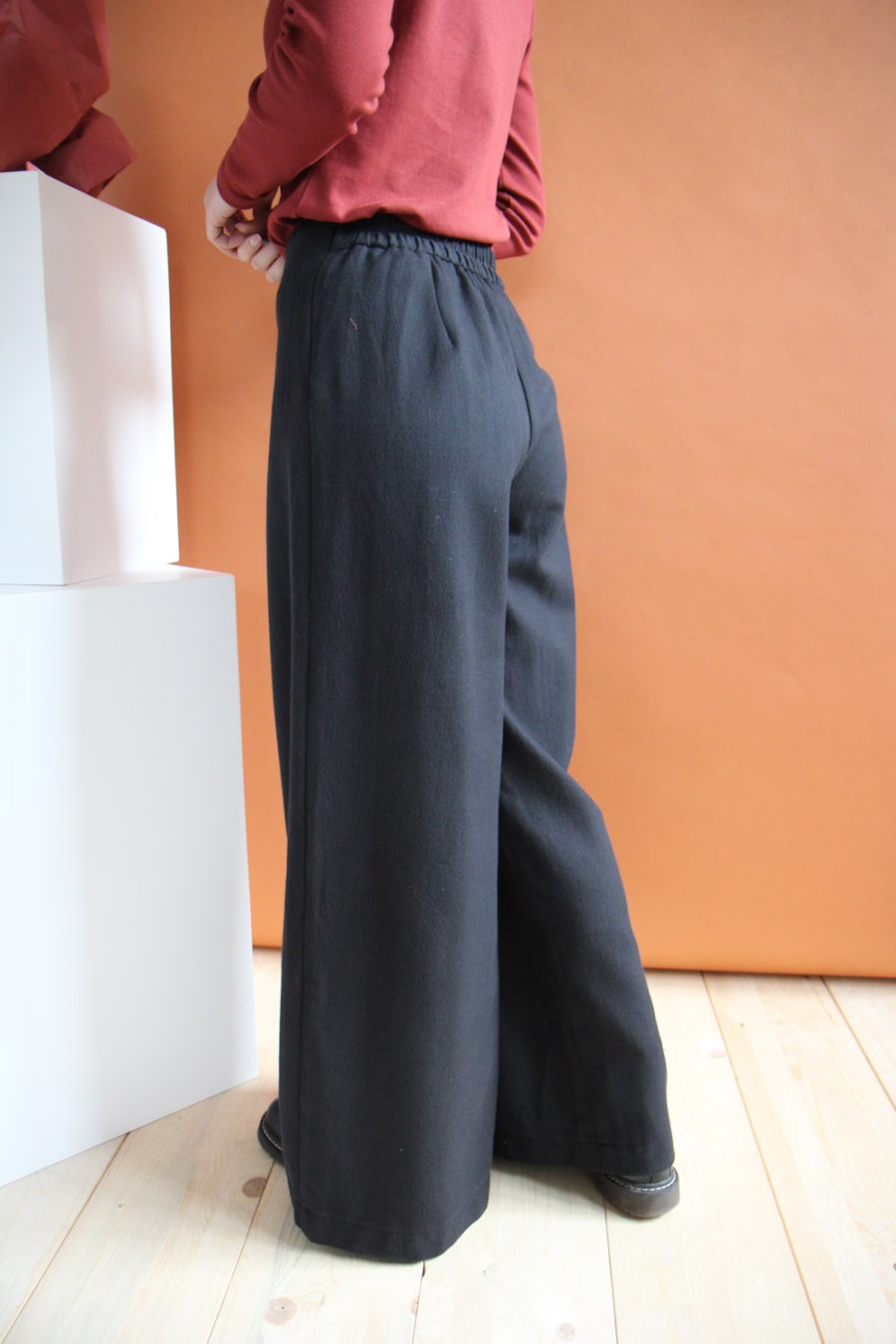 Pantalone Neve in cotone e lana - immagine 2