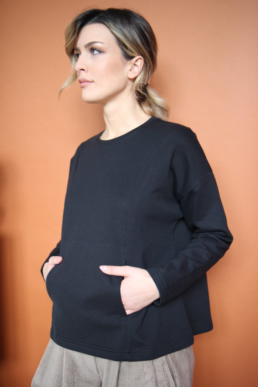 Maglia Holly in felpa di cotone biologico - immagine 2