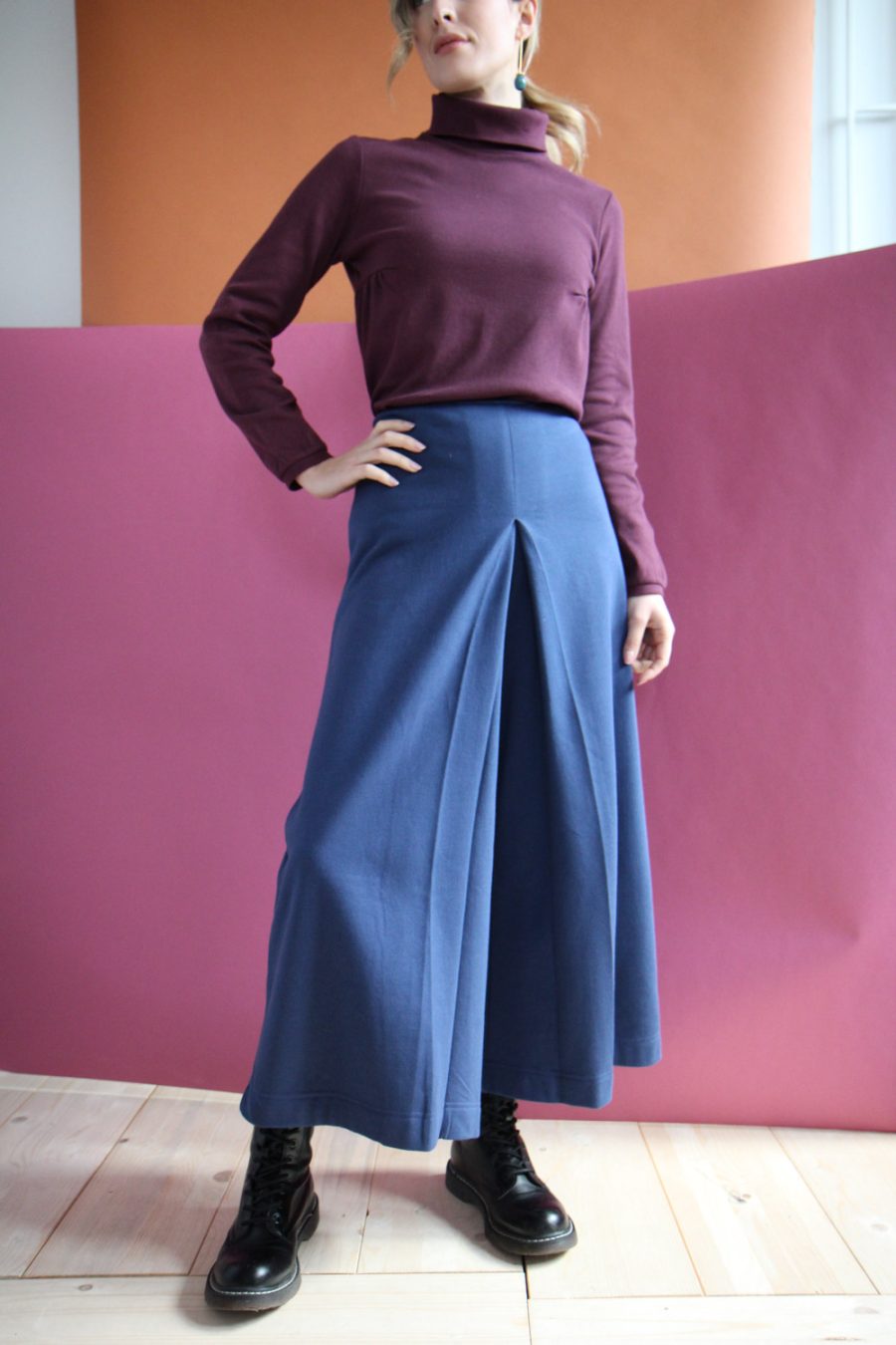 Pantalone Vele in felpa di cotone biologico - immagine 2