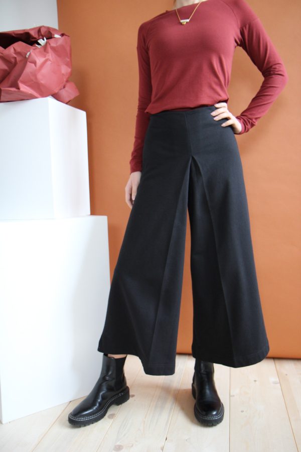 Pantalone Vele in felpa di cotone biologico