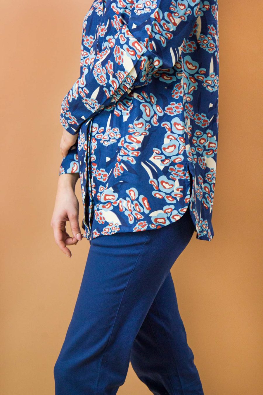 Camicia Alba in viscosa stampata - immagine 4