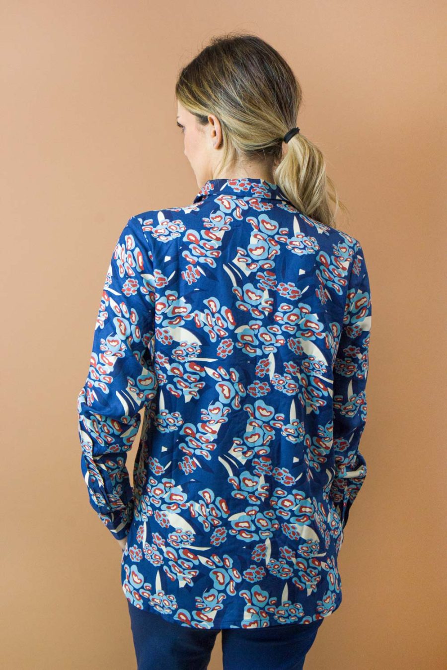 Camicia Alba in viscosa stampata - immagine 5