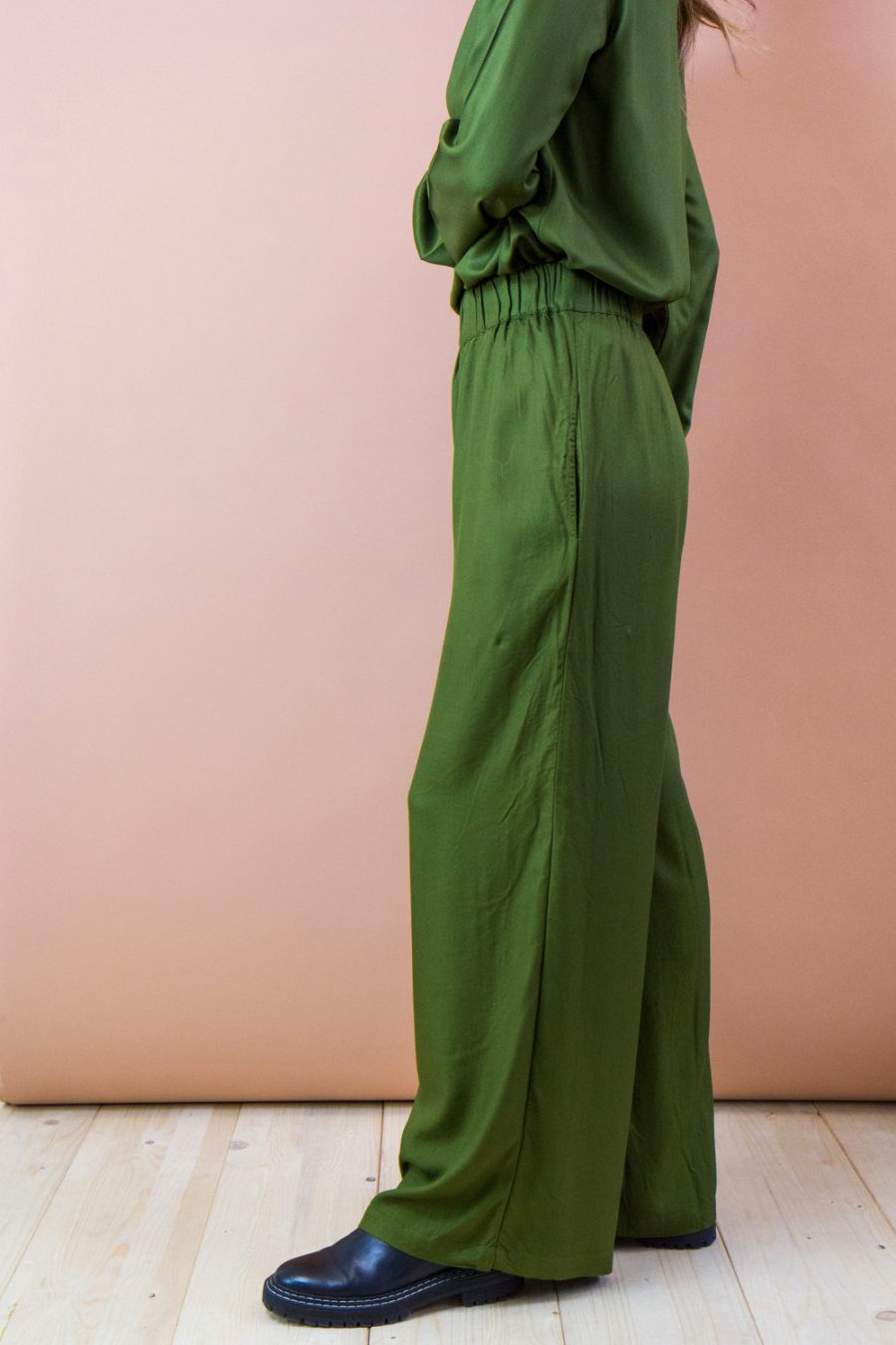 Pantalone Filodendro in viscosa - immagine 3