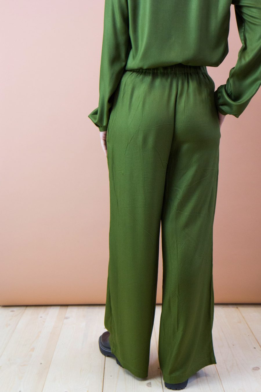 Pantalone Filodendro in viscosa - immagine 4