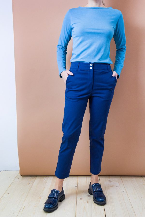 Pantalone Faggio in cotone stretch