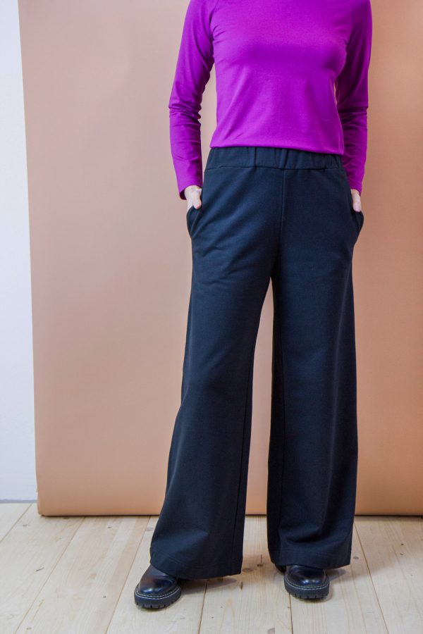 Pantalone Bucaneve in felpa di cotone biologico