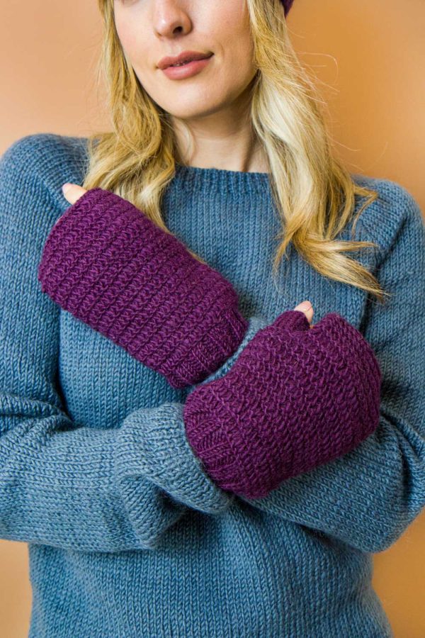 Guanti Ripple in lana