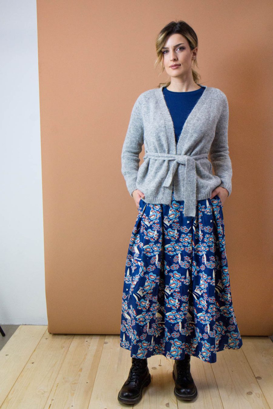 Cardigan Liquirizia in alpaca superfine - immagine 5