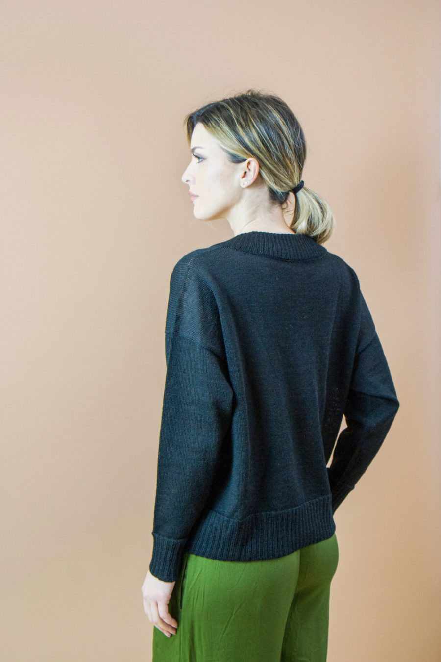 Maglia Osmanto in alpaca - immagine 3