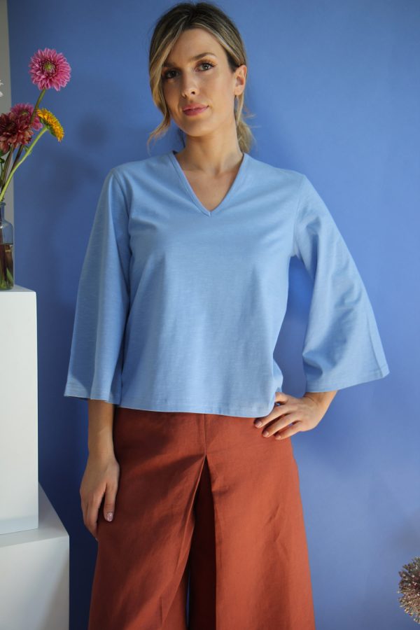 T-shirt Amber in jersey di cotone biologico