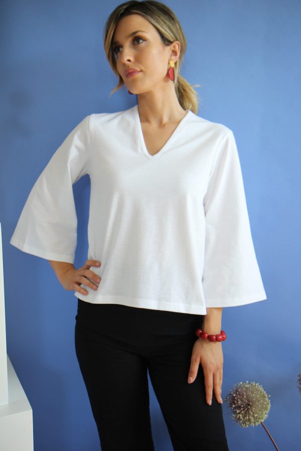 T-shirt Amber in jersey di cotone biologico