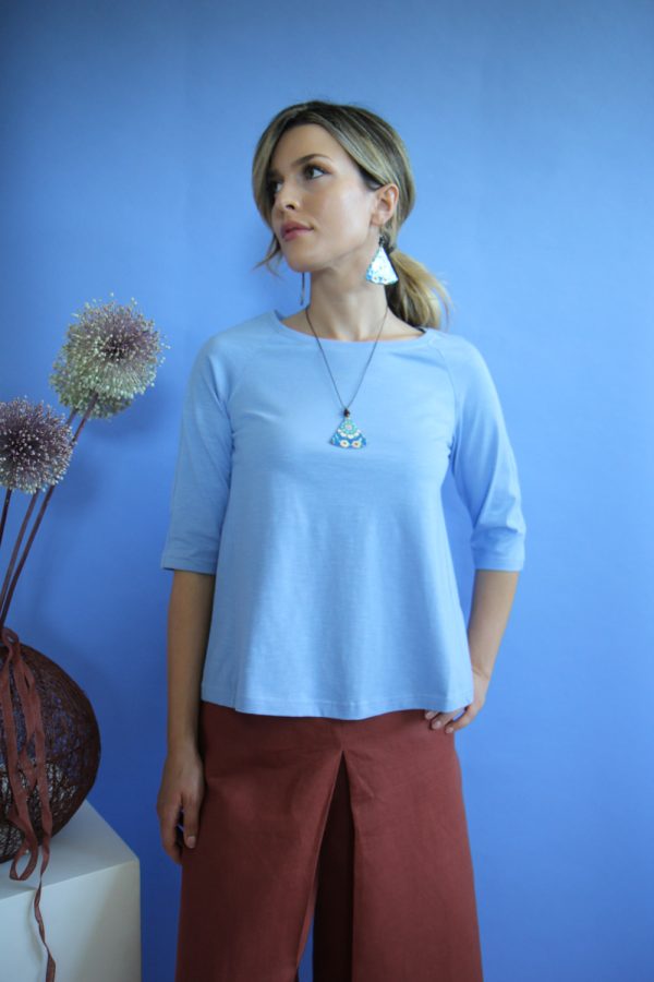 T-shirt Amanda in jersey di cotone biologico