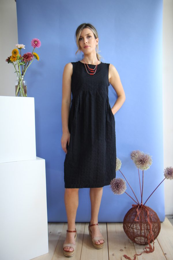 Abito Nerina in cotone seersucker