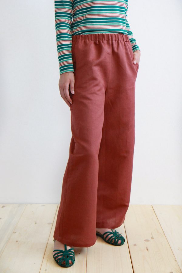 Pantalone Galanga in misto lino e cotone