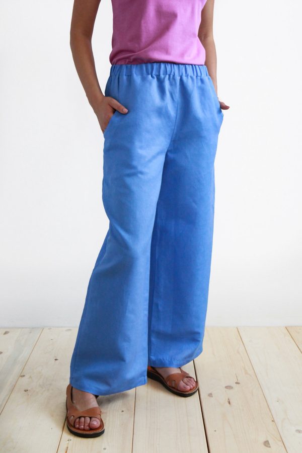 Pantalone Galanga in misto lino e cotone