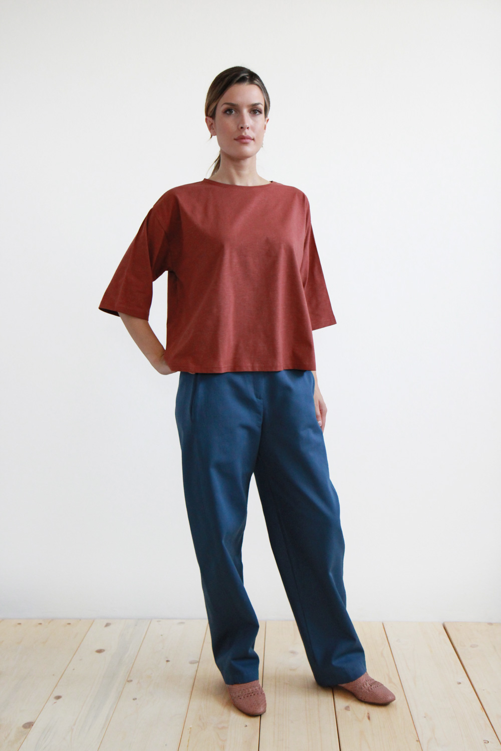 T-shirt Garofano in jersey di cotone biologico - immagine 3