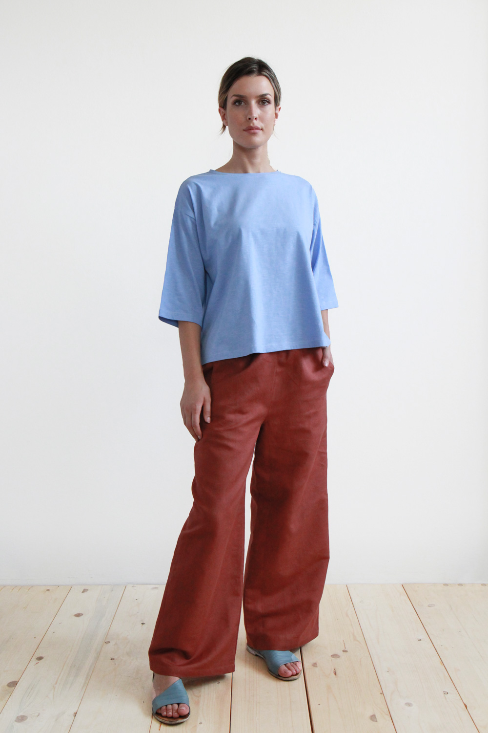 T-shirt Garofano in jersey di cotone biologico - immagine 3