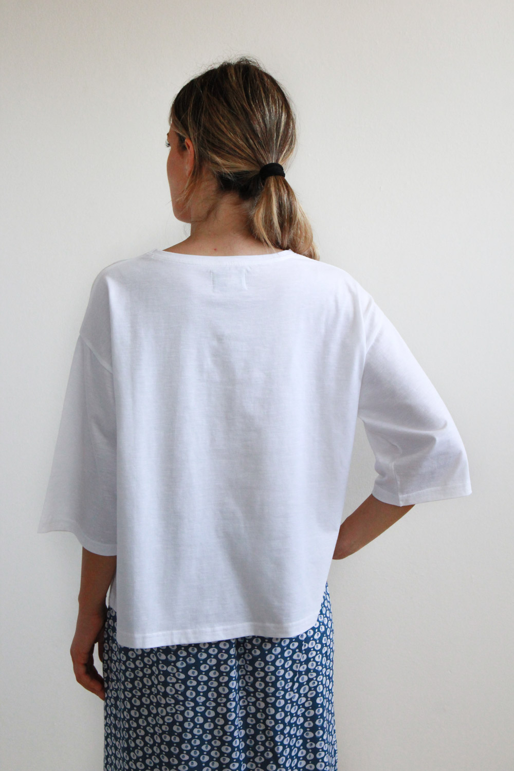 T-shirt Garofano in jersey di cotone biologico - immagine 3