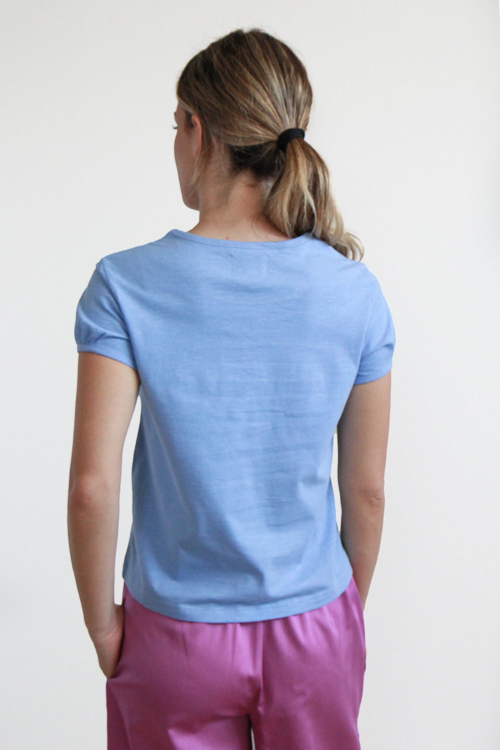 T-shirt Olivo in jersey di cotone biologico - immagine 3